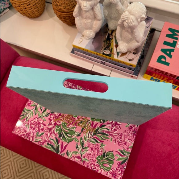RARE Lilly Pulitzer Lacquer Tray - New Kids on the Dock - Picture 8 of 15